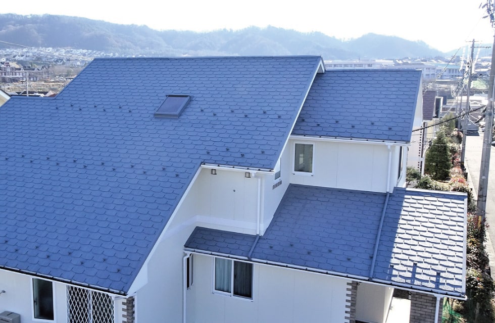 塗り替え後の屋根（一般住宅）